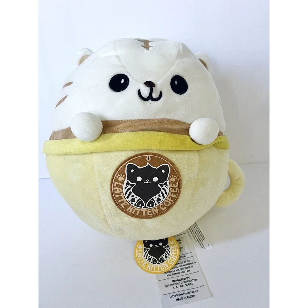 New With Tags Latte Kitten Coffee Latte Neko Yellow 12